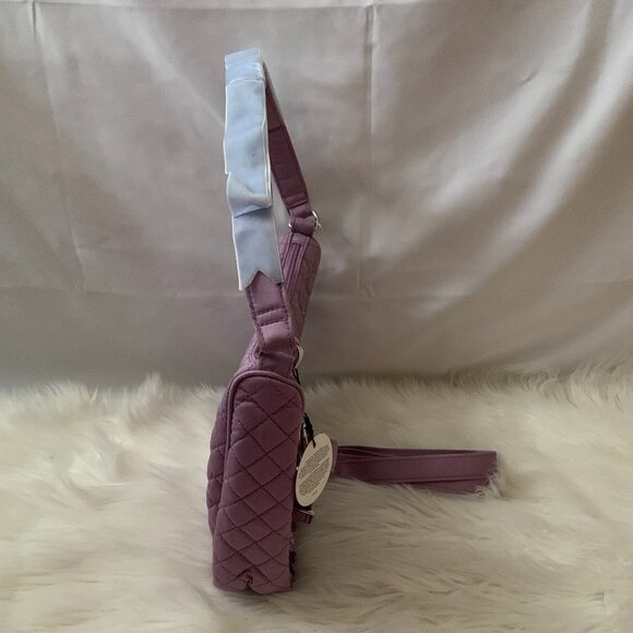 VERA BRADLEY X DISNEY Beauty and the Beast Frannie Crescent Crossbody Bag - Picture 5 of 6